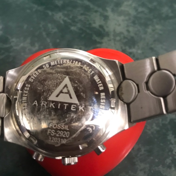 Fossil “Arkitekt” stainless steel Men’s watch - Picture 6 of 9